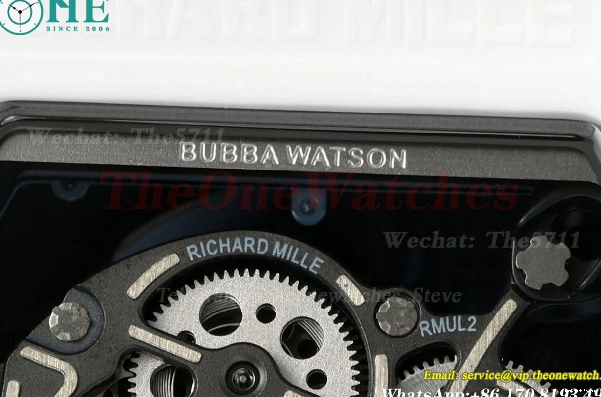 Strap Skeleton RM055 RMUL2 On Dial Blue T+F White Ceramic Rubber White 1225